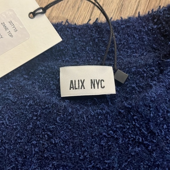 NWT ALIX NYC | Zane top in navy, size small - Picture 5 of 10